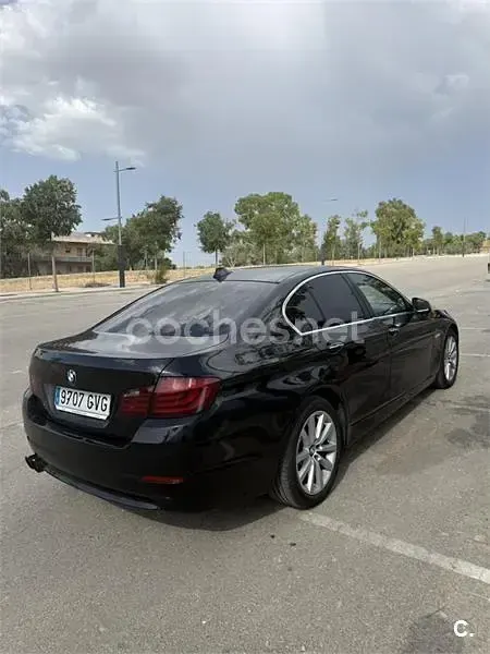 Usado BMW 523 190 CV (139 kW) 2010 Negro Berlina