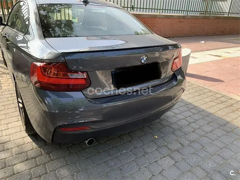 Usado BMW 218 150 CV (110 kW) 2016 Gris / plata Coupe