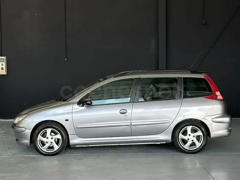 Usado Peugeot 206 70 CV (51 kW) 2004 Gris / plata Familiar
