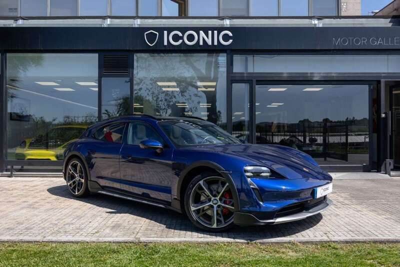 Azul Usado 2021 Porsche Taycan 4S Cross Turismo Berlina | 74.900 € (Caro) - Imagen 1/4