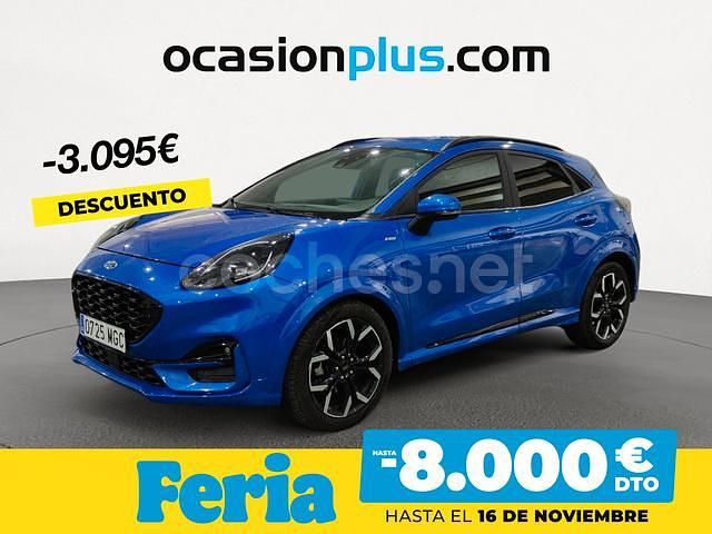 Azul Usado 2023 Ford Puma ST-Line X SUV | 17.990 € (Precio justo) - Imagen 1/4