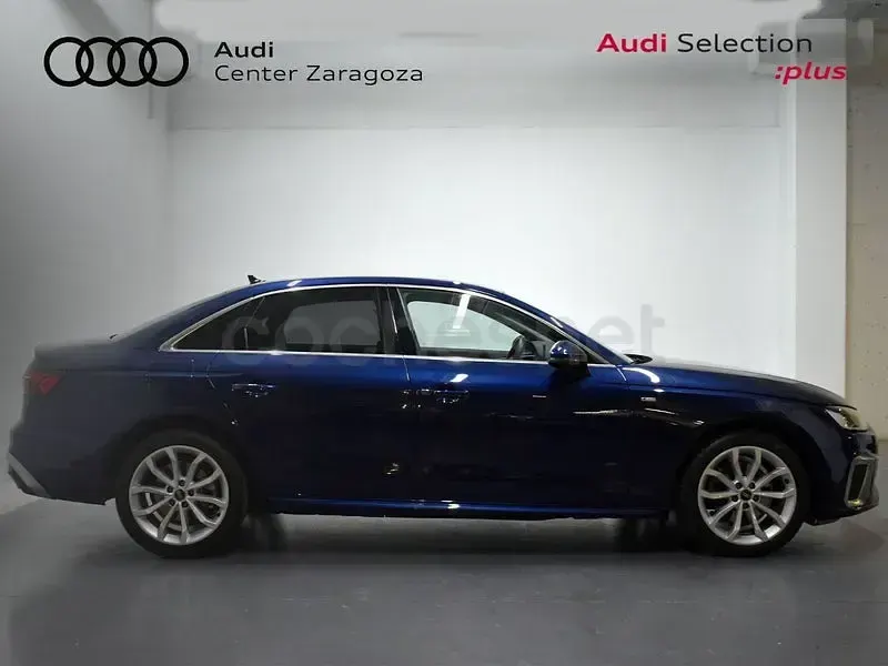 Usado Audi A4 S-Line 163 CV (119 kW) 2021 Azul Berlina