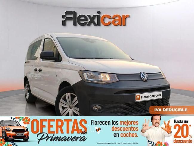 Usado VW Caddy Trendline 102 CV (75 kW) 2021 Blanco Monovolumen