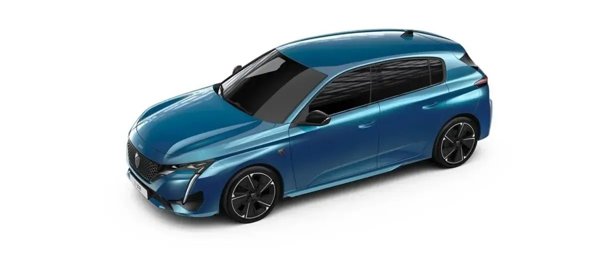Nuevo Peugeot e-308 GT 114 kW (156 CV) 2025 Azul claro Utilitario