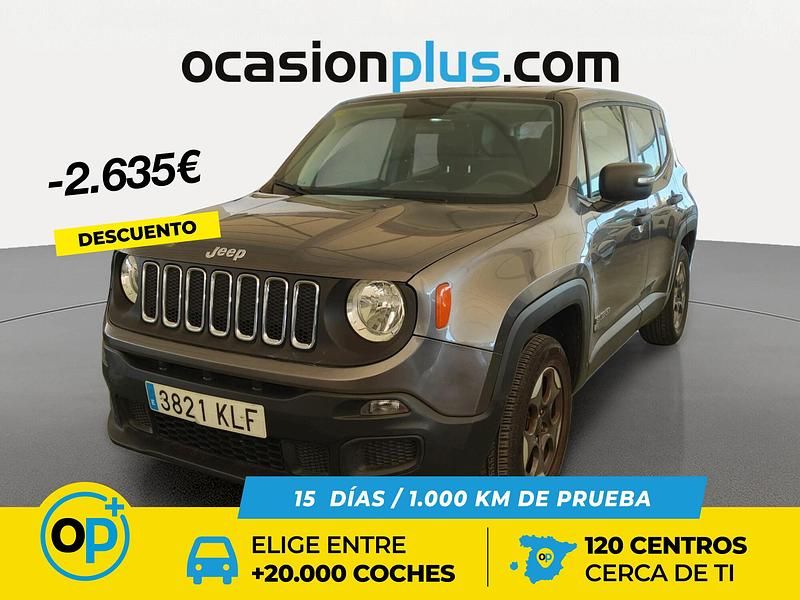 Gris Usado 2018 Jeep Renegade Sport SUV | 15.240 € (Caro) - Imagen 1/4