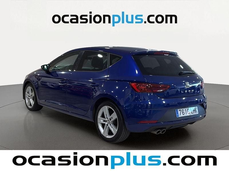 Usado Seat Leon FR 150 CV (110 kW) 2020 Azul Utilitario
