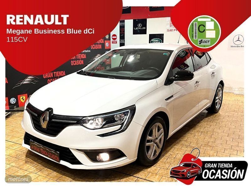 Blanco Usado 2019 Renault Mégane IV Business Berlina | 12.980 € (Un poco caro) - Imagen 1/4