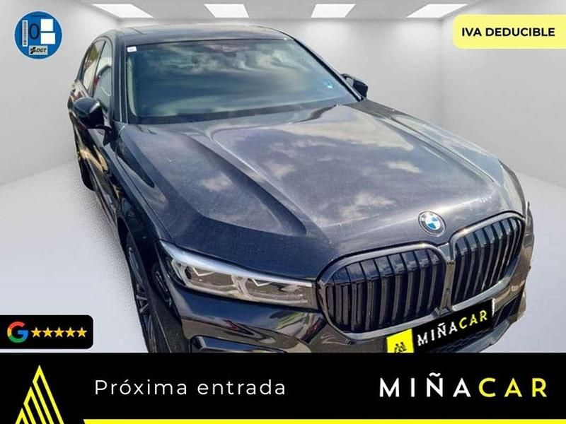 Negro Usado 2022 BMW 745e Berlina | 52.190 € (Precio justo) - Imagen 1/4