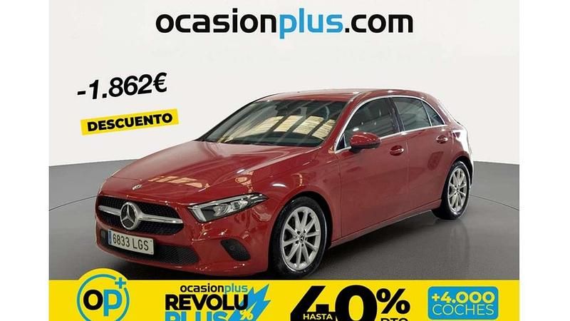 Usado Mercedes A180 116 CV (85 kW) 2020 Rojo Utilitario