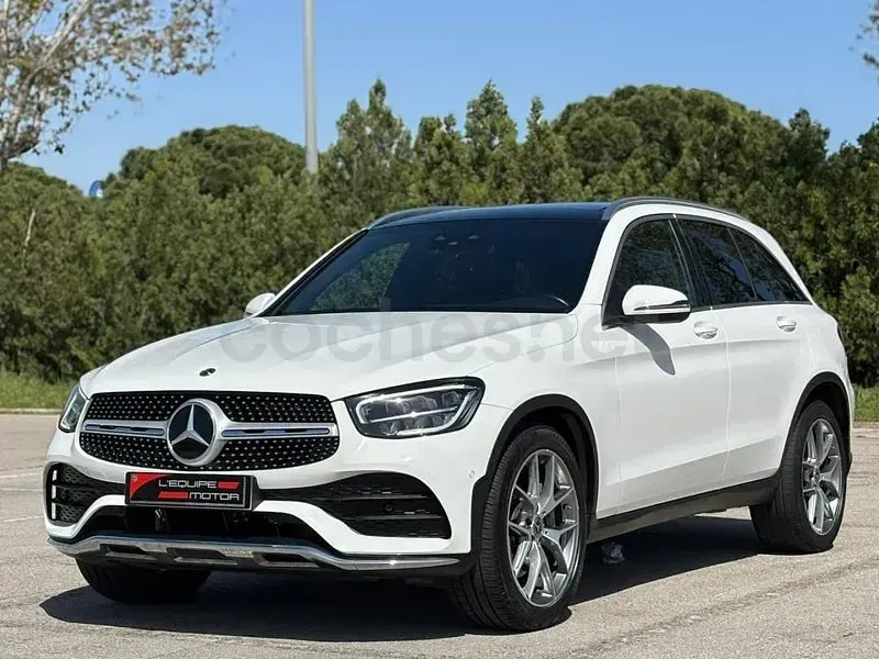Usado Mercedes GLC220 194 CV (142 kW) 2020 Blanco SUV