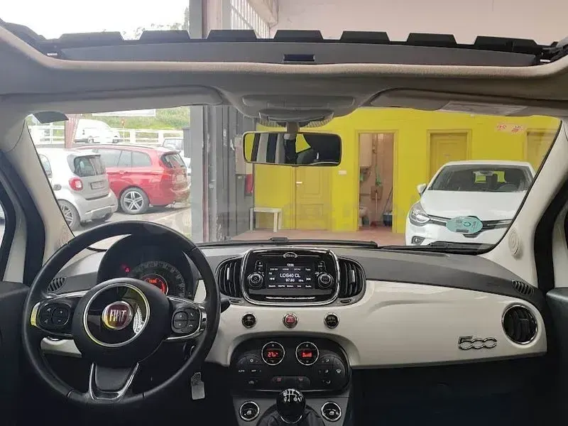 Usado Fiat 500 Lounge 69 CV (50 kW) 2016 Blanco Berlina