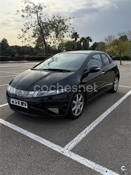 Usado Honda Civic Sport 140 CV (102 kW) 2006 Negro Berlina