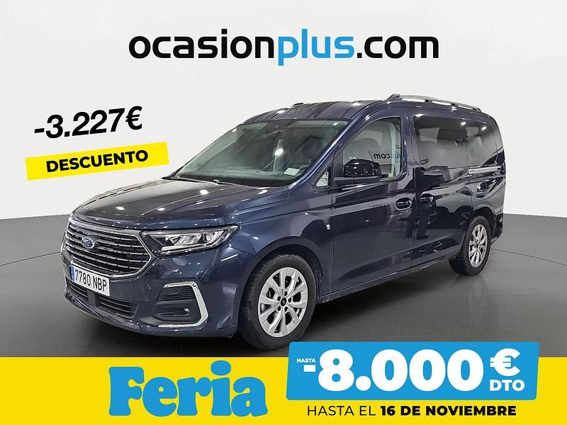 Azul Usado 2025 Ford Tourneo Connect Titanium Monovolumen | 35.500 € (Caro) - Imagen 1/4