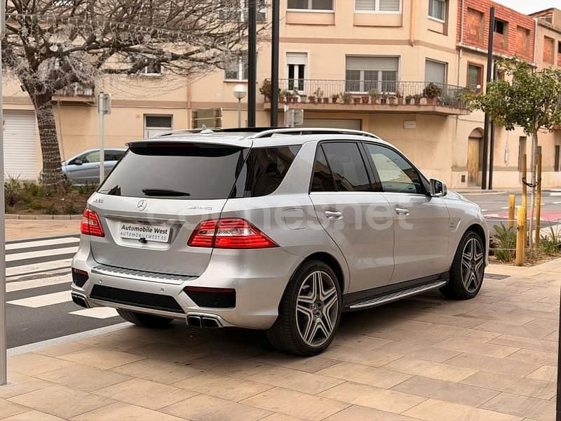 Usado Mercedes ML63 AMG AMG 525 CV (386 kW) 2013 Gris / plata SUV