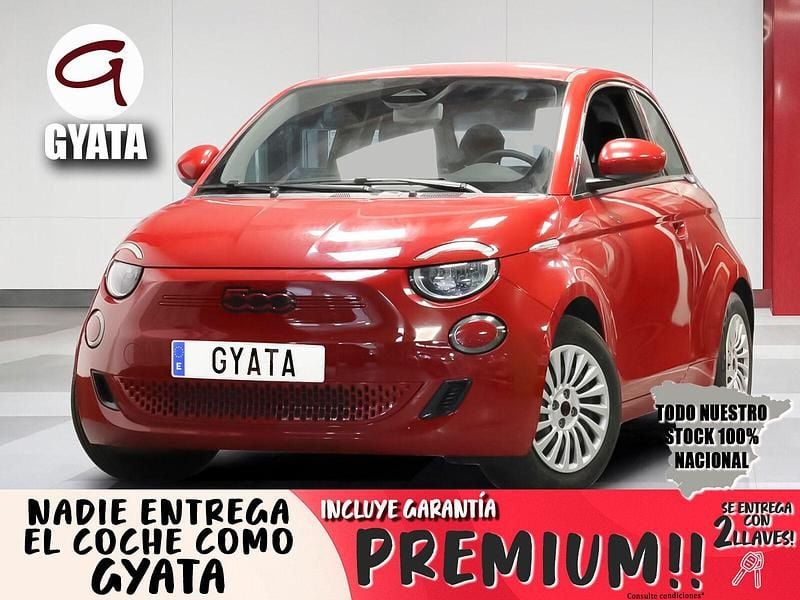 Rojo Usado 2023 Fiat 500e Red Utilitario | 15.990 € (Precio justo) - Imagen 1/4