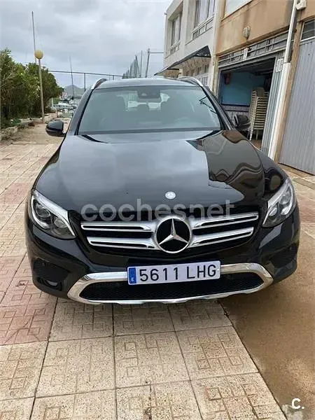 Usado Mercedes GLC250 204 CV (150 kW) 2015 Negro SUV