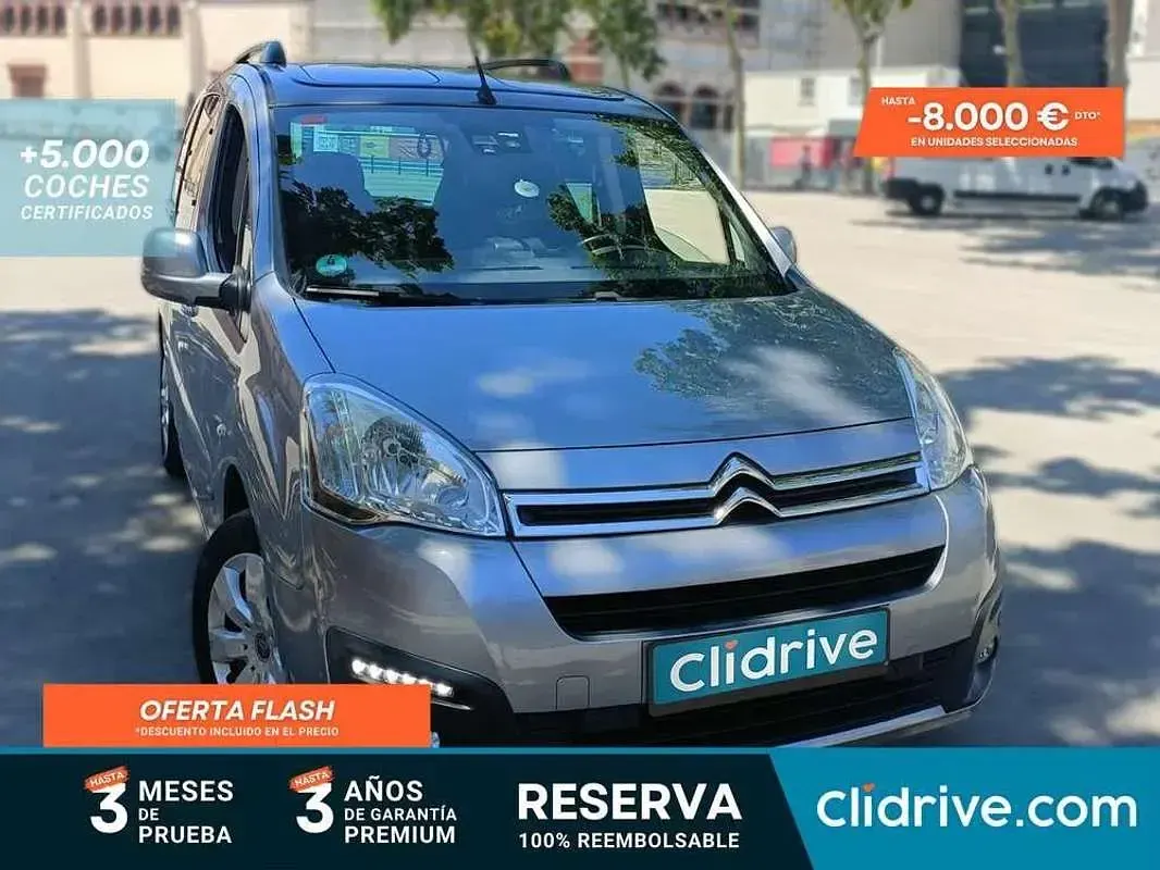 Usado Citroën Berlingo Feel 99 CV (72 kW) 2016 Gris Monovolumen