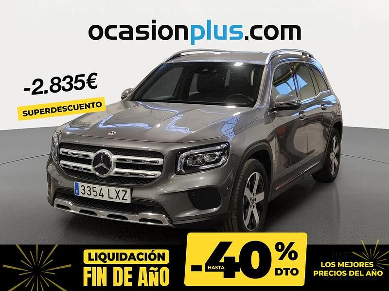 Gris Usado 2022 Mercedes GLB220 SUV | 31.190 € (Precio justo) - Imagen 1/4