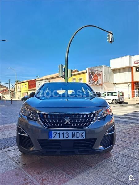 Gris / plata Usado 2017 Peugeot 3008 Active SUV | 16.500 € (Precio justo) - Imagen 1/4