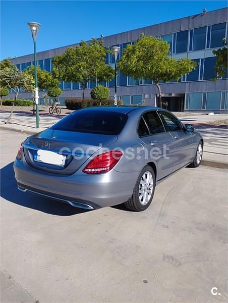 Usado Mercedes C200 136 CV (100 kW) 2016 Gris / plata Berlina