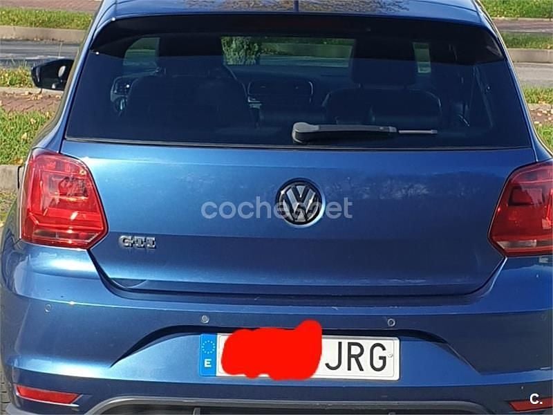 Usado VW Polo GTI 192 CV (141 kW) 2016 Azul Berlina
