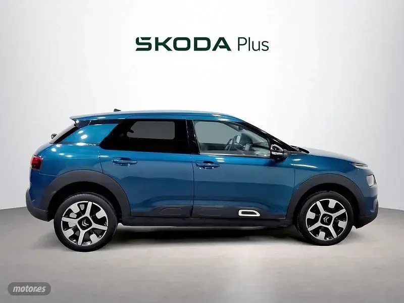 Usado Citroën C4 PureTech 110 CV (80 kW) 2018 Azul Berlina