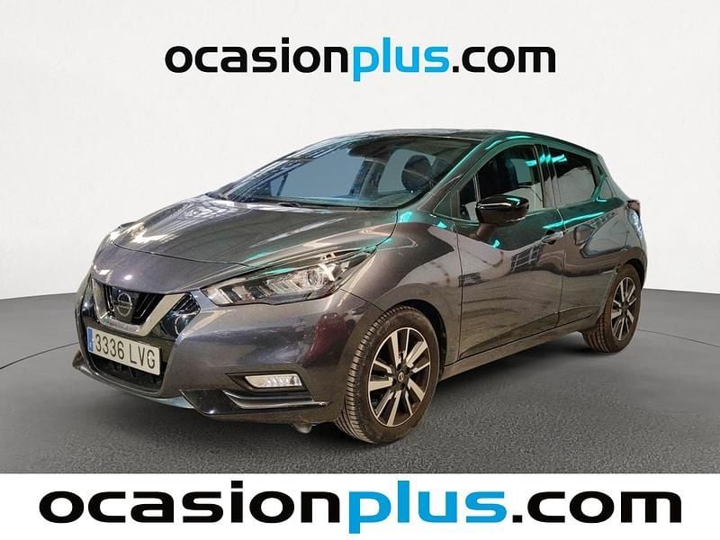 Gris Usado 2021 Nissan Micra Utilitario | 11.728 € (Buen precio) - Imagen 1/4