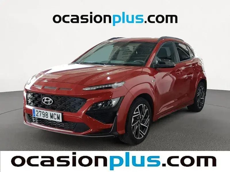 Rojo Usado 2022 Hyundai Kona N Line SUV | 18.137 € (Buen precio) - Imagen 1/4