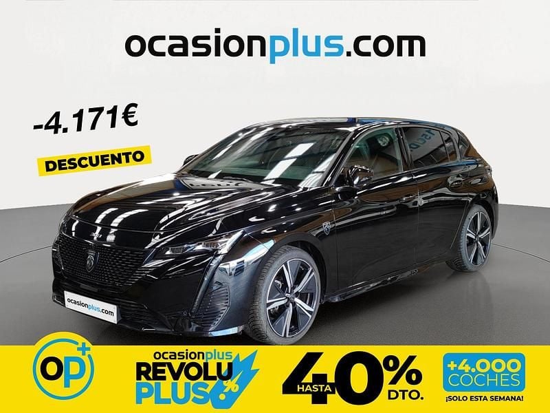 Usado Peugeot 308 GT 130 CV (95 kW) 2024 Negro Berlina