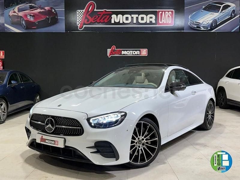 Usado Mercedes E450 367 CV (269 kW) 2023 Blanco Coupe
