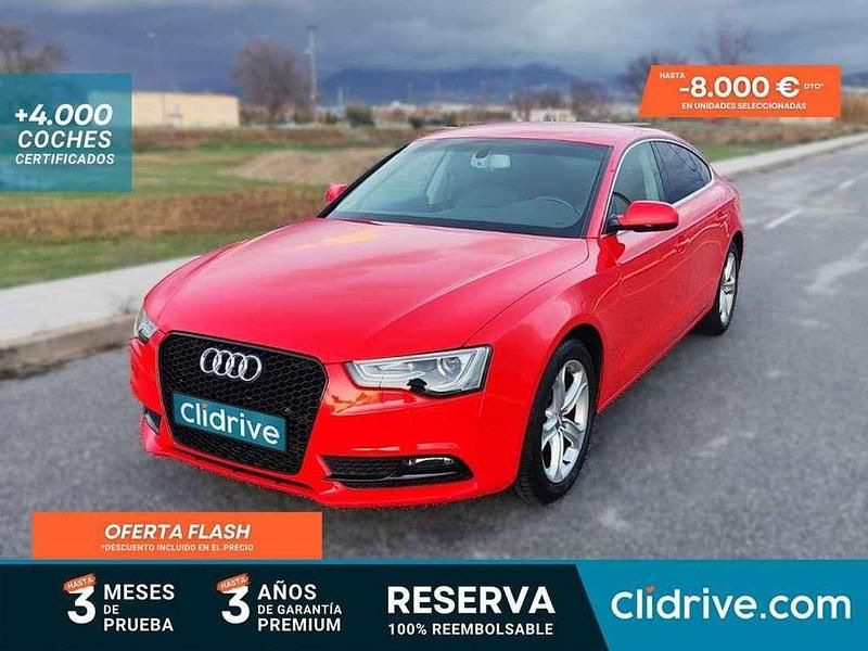 Usado Audi A5 Sportback Premium 150 CV (110 kW) 2014 Rojo Utilitario