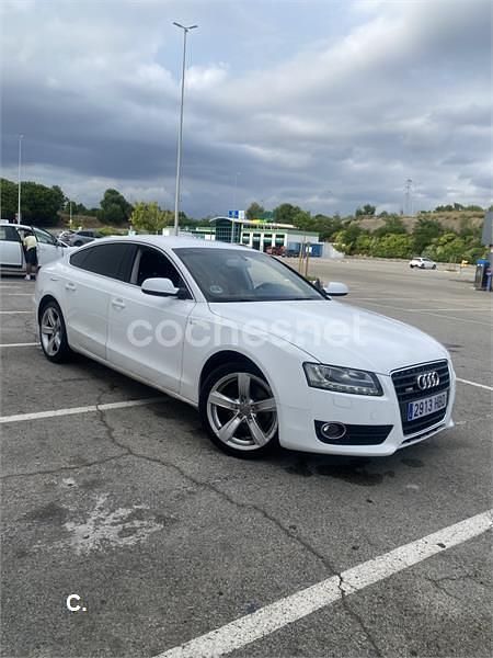 Usado Audi A5 Sportback 143 CV (105 kW) 2010 Blanco Utilitario