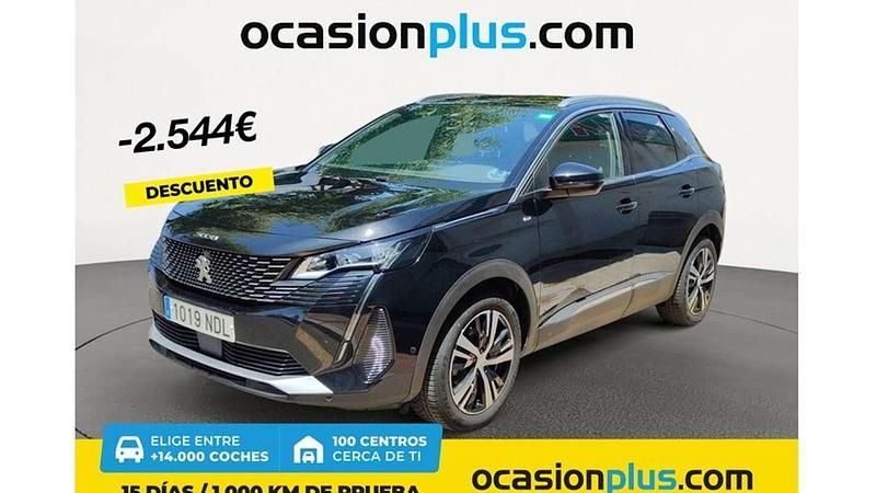 Negro Usado 2024 Peugeot 3008 Sport Monovolumen | 24.537 € (Buen precio) - Imagen 1/2