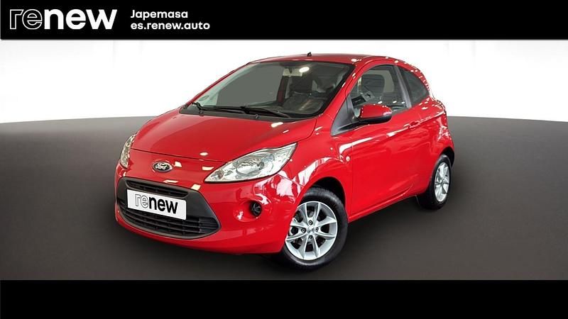 Usado Ford Ka S 69 CV (50 kW) 2014 Rojo sunrise Berlina