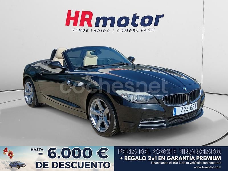 Negro Usado 2009 BMW Z4 Sport Line Descapotable | 16.210 € (Super precio) - Imagen 1/4
