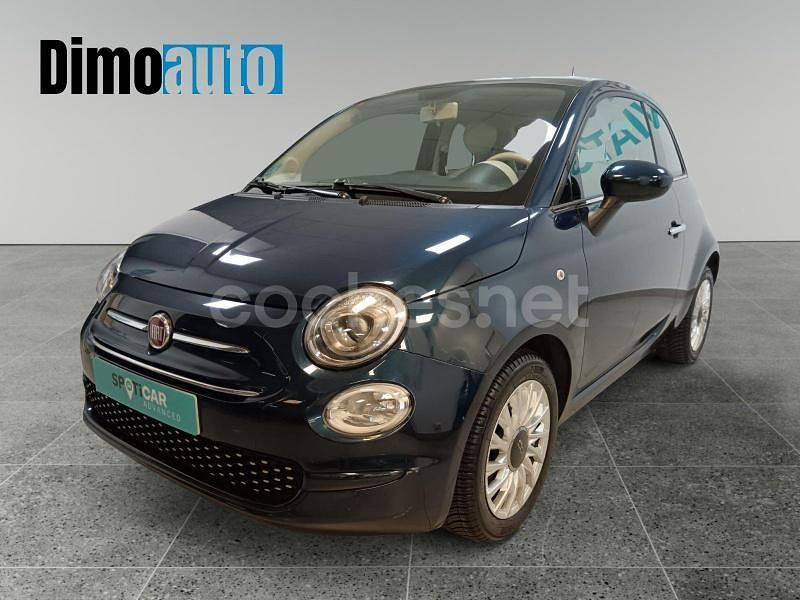 Azul Usado 2019 Fiat 500 Lounge Berlina | 9500 € (Precio justo) - Imagen 1/4