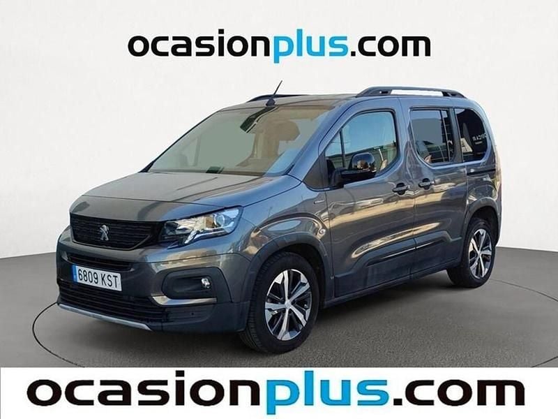 Usado Peugeot Rifter GT-line 131 CV (96 kW) 2019 Gris plata Monovolumen