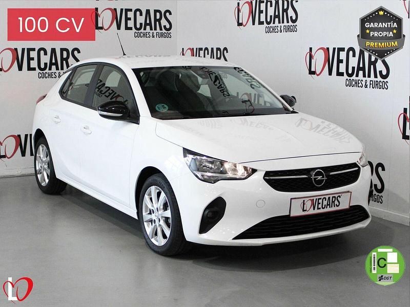 Blanco Usado 2021 Opel Corsa Edition Utilitario | 11.700 € (Precio justo) - Imagen 1/3