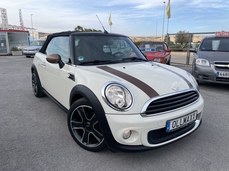 Beige metalico Usado 2011 Mini One Cabriolet Descapotable | 9900 € (Precio justo) - Imagen 1/4