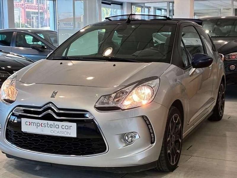 Usado Citroën DS3 Cabriolet Style 92 CV (67 kW) 2014 Plateado Descapotable