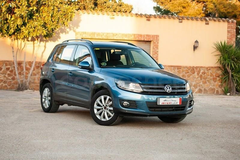 Usado VW Tiguan 110 CV (80 kW) 2014 Azul SUV