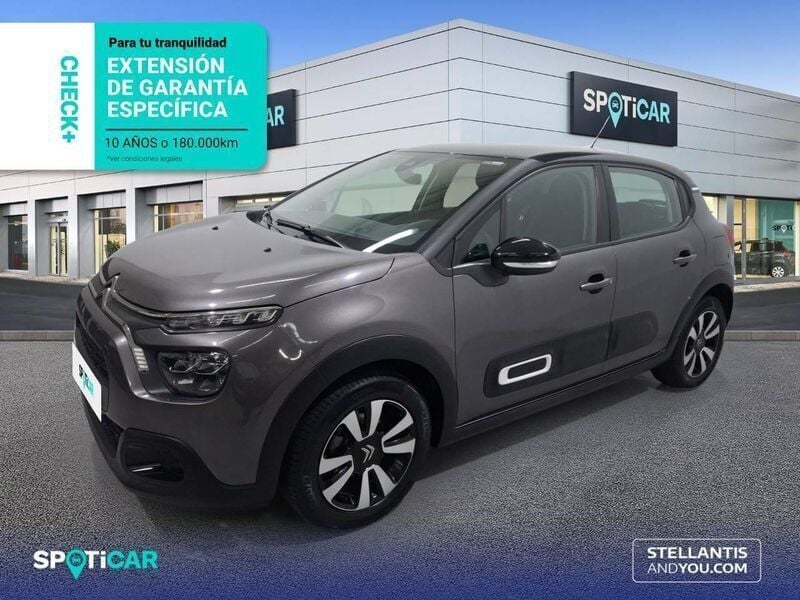 Gris Usado 2021 Citroën C3 Feel Utilitario | 11.790 € (Precio justo) - Imagen 1/4
