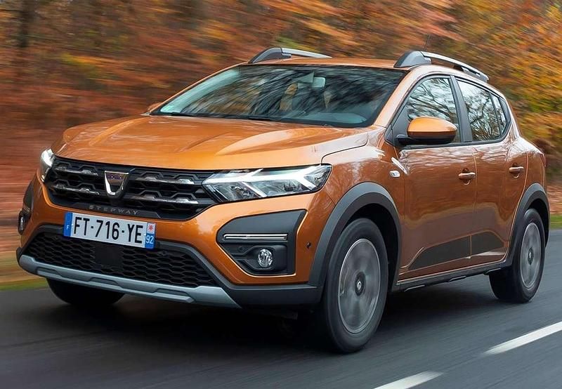 Rojo Usado 2022 Dacia Sandero Comfort Utilitario | 14.570 € (Precio justo) - Imagen 1/4