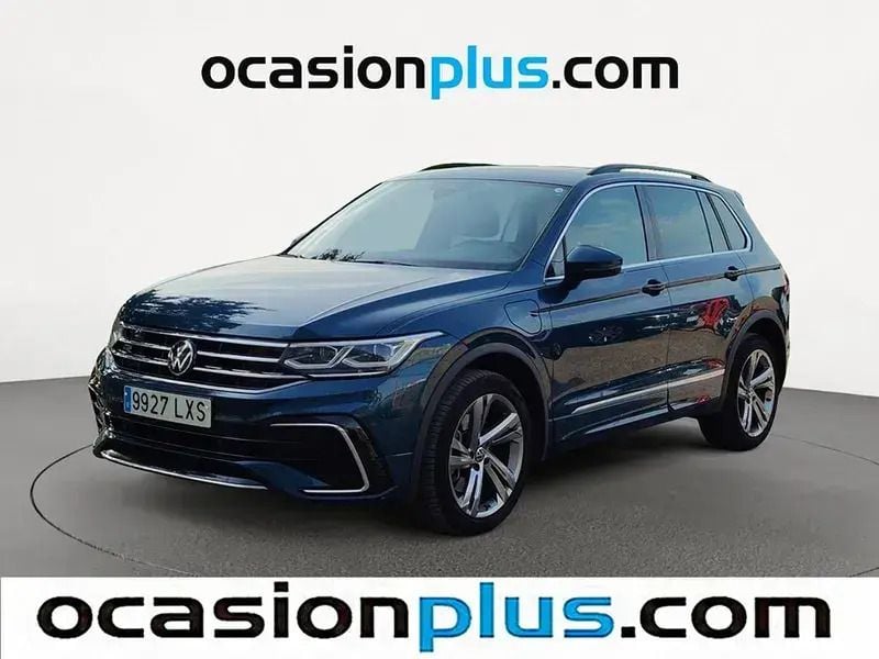 Azul Usado 2022 VW Tiguan R-line SUV | 32.264 € (Precio justo) - Imagen 1/4