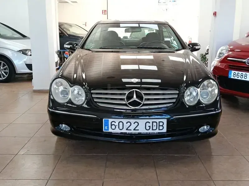 Usado Mercedes CLK240 Elegance 170 CV (125 kW) 2003 Negro Coupe
