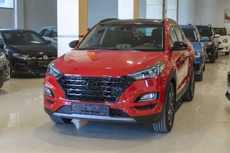 Rojo Usado 2019 Hyundai Tucson SUV | 23.490 € (Precio justo) - Imagen 1/4