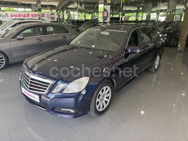 Azul Usado 2012 Mercedes E220 Avantgarde Familiar | 8990 € (Super precio) - Imagen 1/4