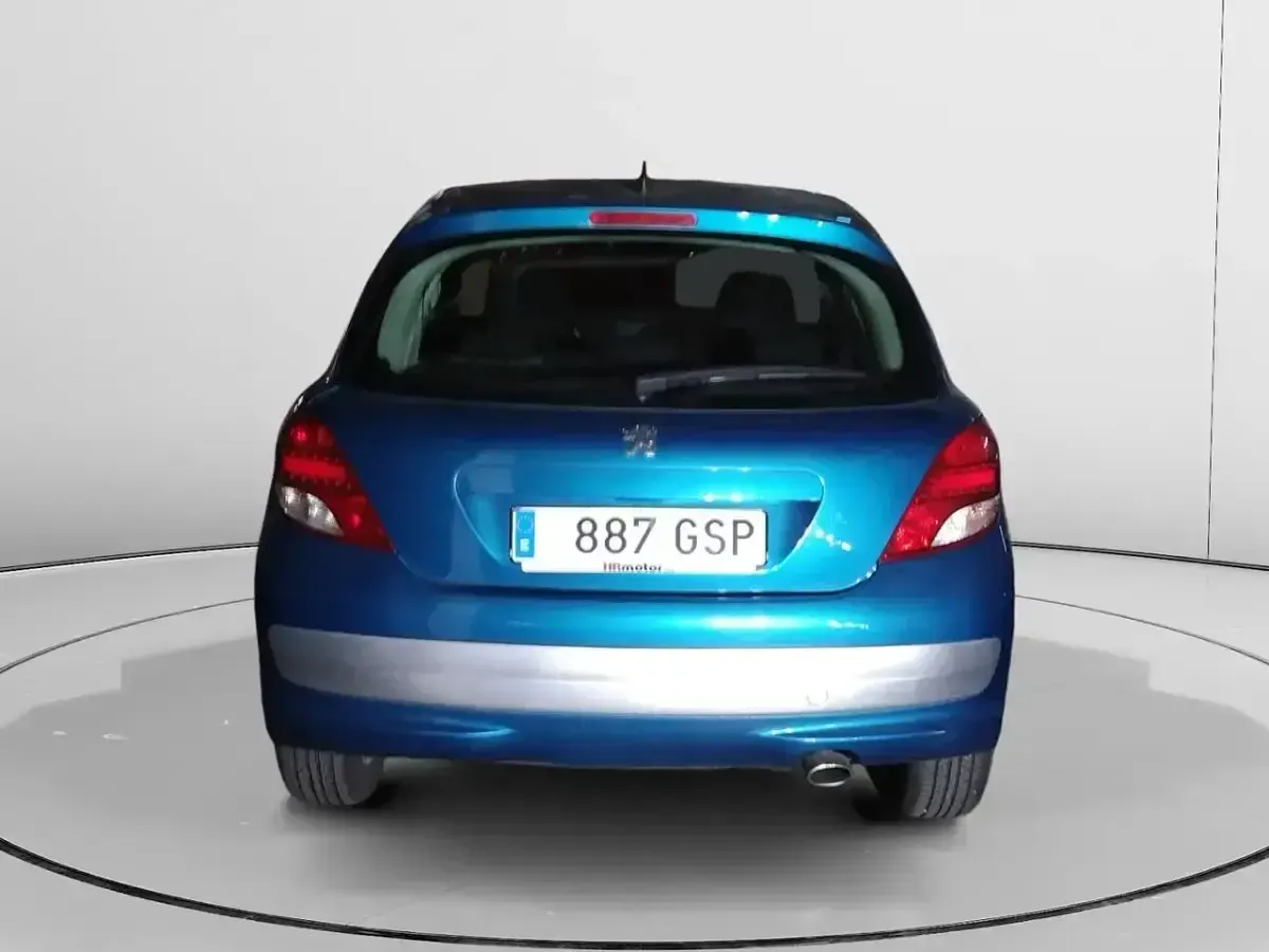 Usado Peugeot 207 Sport 95 CV (69 kW) 2009 Azul