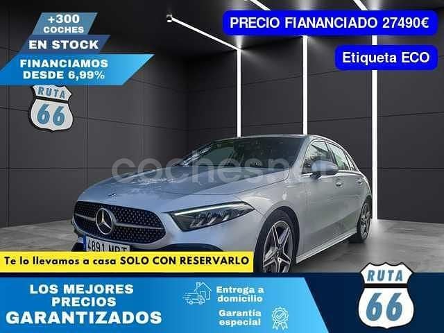 Gris / plata Usado 2024 Mercedes A180 Berlina | 28.990 € (Buen precio) - Imagen 1/4