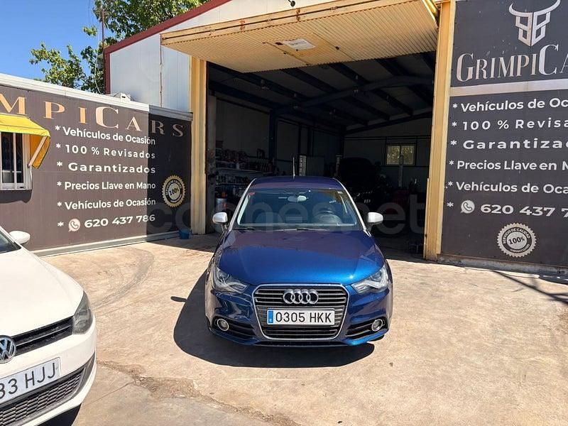 Usado Audi A1 Sportback Attraction 105 CV (77 kW) 2012 Azul Utilitario